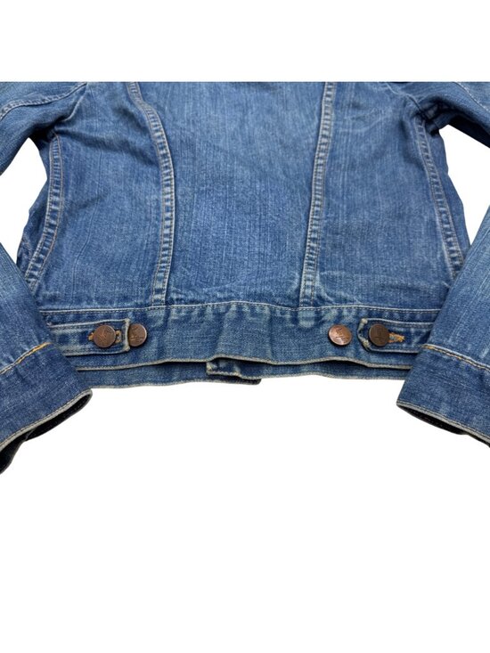 Vintage Wrangler Women's Blue Jean Jacket, Size 32 Made in USA - Picture 5 of 11
